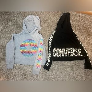 Converse cropped sweatshirts